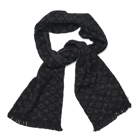 lv scsrf|louis vuitton scarf women's black.